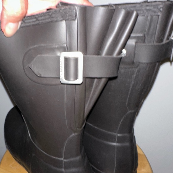 Hunter Women's Original Back Adjustable Short Rain Boots - (Onyx) - Picture 4 of 8